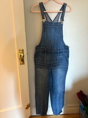 Madewell Denim Overalls with sidezip